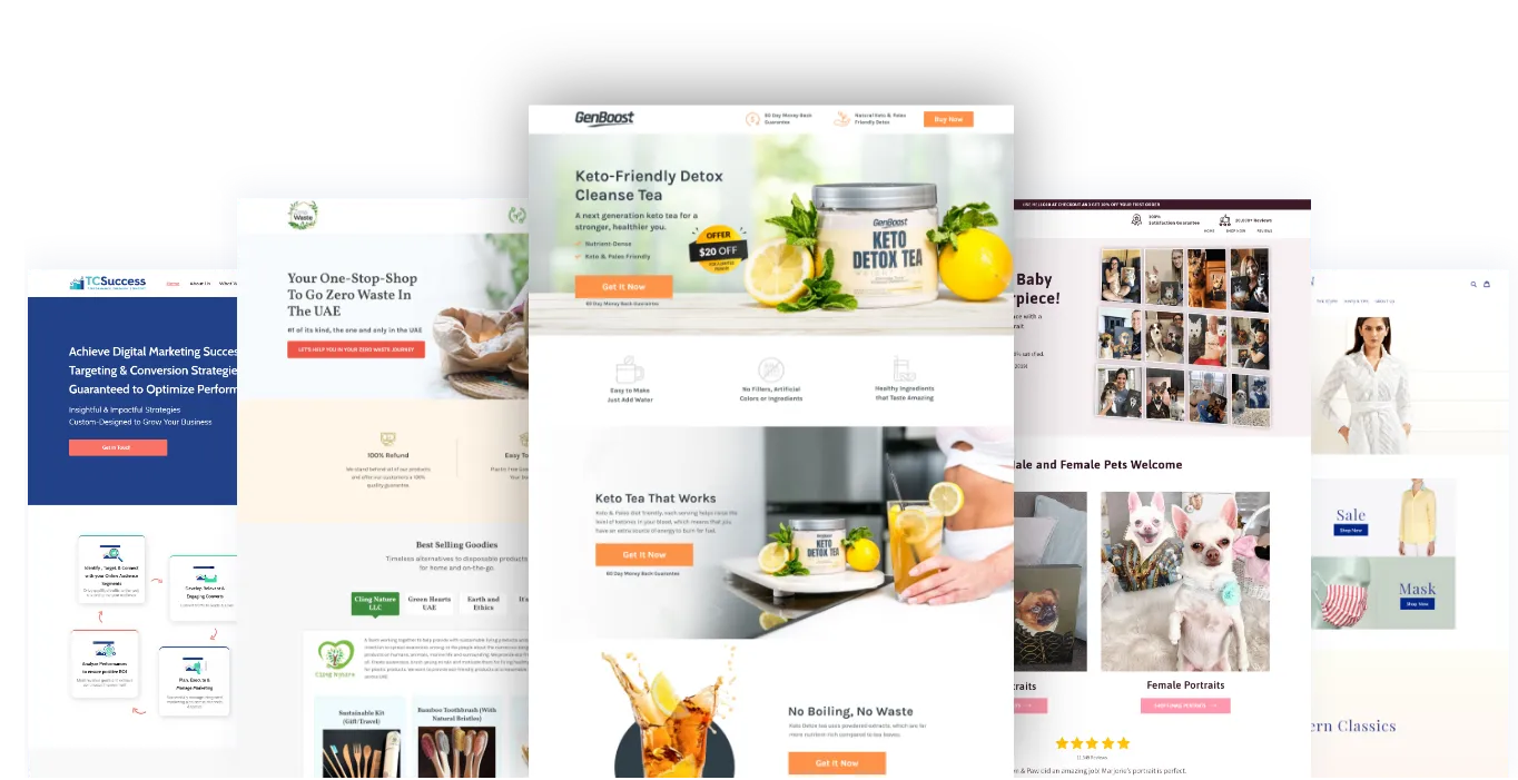 Shopify Landing Page Examples